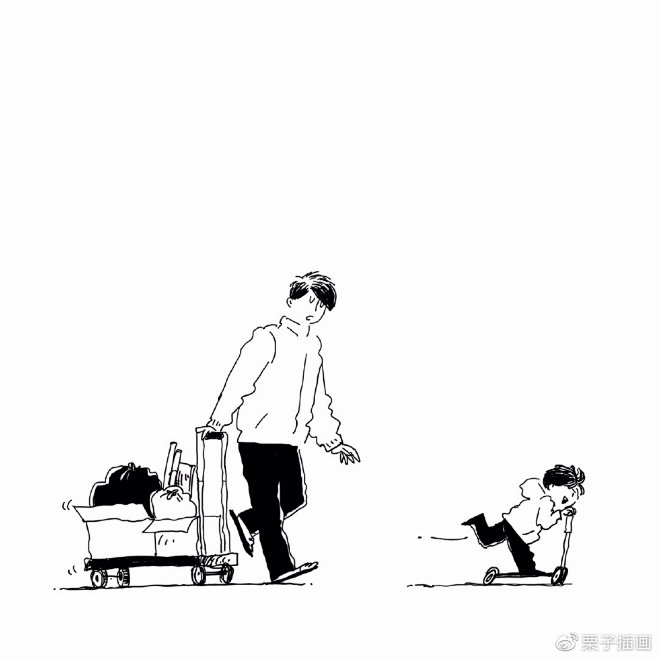 #遇见插画# 超爱的韩国插画师用画笔记录...