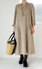 linen dress: 