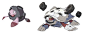 Fakemon Pokemon Chelonite and Galaxagos- If anyone knows the artist, their name and a link would be appreciated