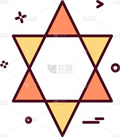 犹太教,图标,犹太烛台,白色,分离着色,传统,蜡烛,设计,问候,收集