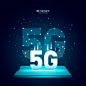 高速传输 手机科技 蓝色背光 5G科技海报设计AI tid303t000411高速|传输|蓝色|背光|科技|海报设计