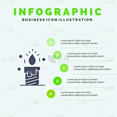 婚礼,烛光,图标,固体,华丽的,传统,热,烛台,浪漫,爱
