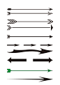 各种箭头设计素材