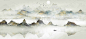 蓝色的风景画