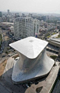 Museo Soumaya, Mexico City. Designed by the Mexican architect Fernando Romero, engineering Ove Arup and Frank Gehry.