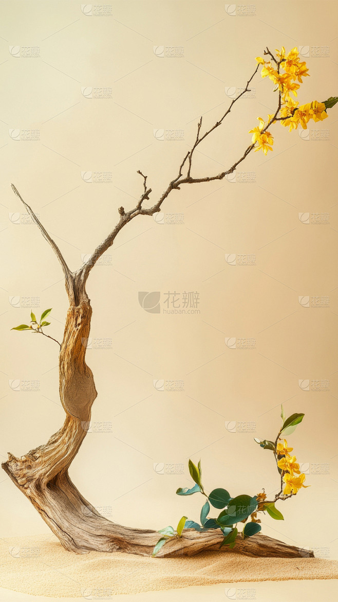 中秋节写实桂花产品背景图片