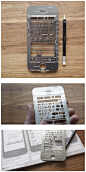 UI Stencils—iPhone Stencil Kit