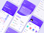 Financial interface financial 设计 ux ui