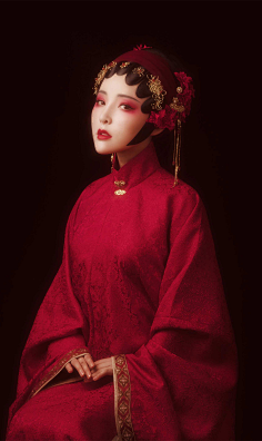 com采集i唯美的收获采集到戏戏子青衣花旦戏服伶人摄影插画采