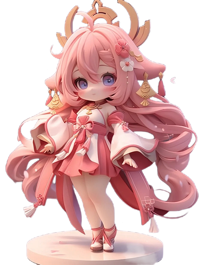粉色头发女巫_1_Emilia_来自小红...