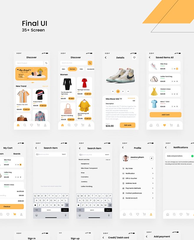 Ui 项目 | Behance 上的照片、视频、徽标、插图和品牌