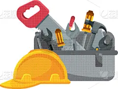 建筑业,建筑,漫画,创造力,商务,房屋建设,团队,概念,图像,工业
