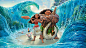 海洋奇缘Moana 莫阿娜 毛伊5K高清壁纸