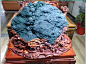 天然孔雀石原石 摆件 观赏石 矿物晶体 珍藏品-淘宝网