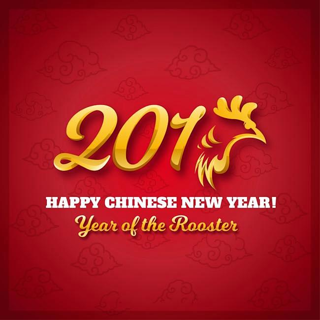 矢量#素材# 国外一组鸡年海报设计欣赏。...