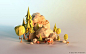 http://www.behance.net/gallery/Power-Giants-lowpoly-paperworld/7890183