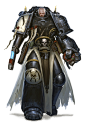 Brother Domitius, Diego Gisbert Llorens : Character design based on the 40K universe.