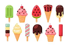 卡通冰淇淋  - 源文件下载【酷图网】卡通,素材,插图,元素,矢量,可爱,矢量冰淇淋,冰淇淋素材,卡通冰淇淋,手绘冰淇淋,冰淇淋,包装,冰淇淋插画,插画,图案,手绘,美味,简约,甜筒,雪糕,夏天,夏季,夏日,甜品,甜点,美食,卡通雪糕,甜筒冰淇淋,冰淇淋球,奶油,ai,蛋筒,食物,冷饮,食品,卡通甜筒,雪糕插画,简笔画,西瓜,巧克力