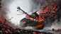 World of Tanks PS4 and Xbox Hellhound Key Art