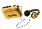 casette player 3d illustration