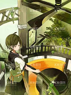 手绘动漫插画  - 源文件下载【酷图网】手绘动漫插画,手绘动漫人物,动漫女孩,手绘女孩,动漫手绘