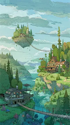 云端浮岛的梦之旅 #脑洞乐园记（2） - 小红书