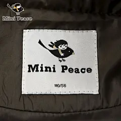 minipeace童装 女童 时尚兔皮毛保暖羽绒服60812446310