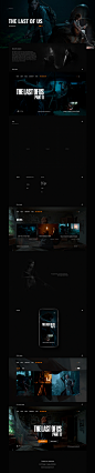 The Last of us 2 - Web Experience Concept :  Web Experience Concept for the last of us 2