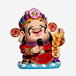 q版财神爷png免抠素材_新图网 https://ixintu.com q版公仔 福禄寿 财神 铜钱