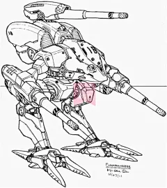 54 卡通动漫线稿素材 欧美风机械线稿游戏设定素材暴雪线稿4000张-淘宝网