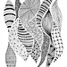 Zentangle #129 - Sinuous curves | Flickr - Photo Sharing!