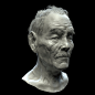 Portrait of an old man, Elizaveta Titova : Personal project. Sculpted in Zbrush, rendered in Arnold.