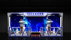 设计师小窦采集到新华展厅