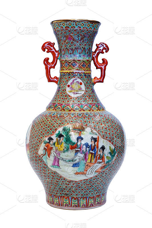 中国古代花瓶素材-花瓣网