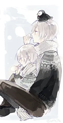 ☆未向画师授权★______________________
侵删 致歉【pixiv】 动漫 二次元 唯美 伤感 壁纸 美图 水彩 插画 手绘 p站 画集 同人 原创 人物 封面 卡通 Q版 黑塔利亚 bl 腐向 耽美