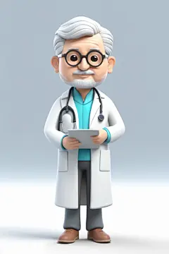 医者仁心医生人物模型