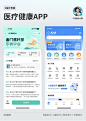 【APP】医疗健康类UI界面设计灵感分享 - 小红书