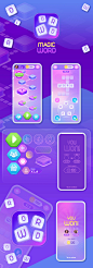 UI/UX game "Magic Word"