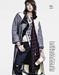 魅力外衣 Sous Le Manteau Kersti Pohlak By James Macari For Grazia France 11th October 2013_FASHIONALITY