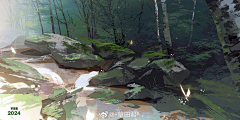 天下羊白采集到风景速涂