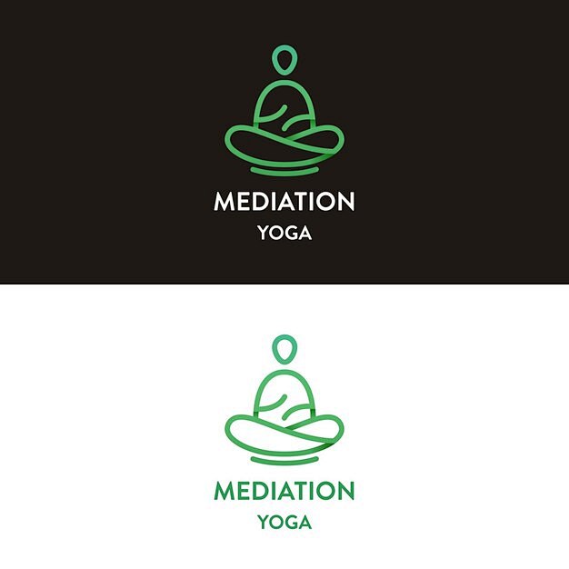 Meditation Yoga Logo...
