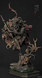 为你展现诸神陨落的世界 | GGAC美术大赛入围作品精选 : 感觉3D模型可以做成手办啦