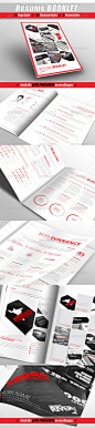 Resume BOOKLET (12 pages) - GraphicRiver Item for Sale