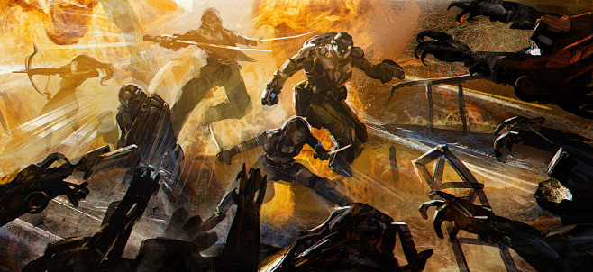 Key frame art, LiXin...