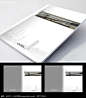 简洁高档 建筑房产企业画册封面设计