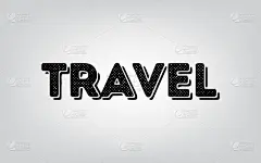 字体,旅途,华丽的,简单,品牌名称,节日,圆形,旅行,流动,复古