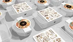 原创设计超话 国潮插画风汤包小吃LOGO及品牌VI设计欣赏
via：奥格光年 ​​​​