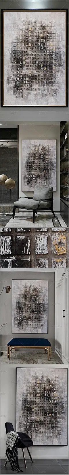 花纹图案-高清立体抽象油画艺术（一千四百六十六）花纹图案家居数码图案