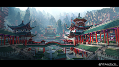 井蜃烸采集到3D场景