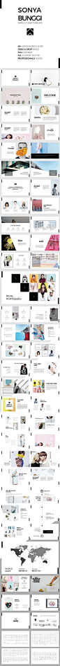 Sonya Bunggi - Simple Clean Keynote Template: 